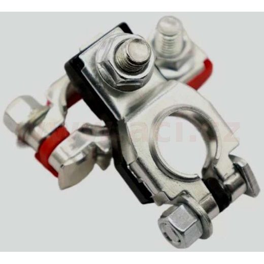 BATERIOVÉ SVORKY PLECHOVÉ (1 PÁR)