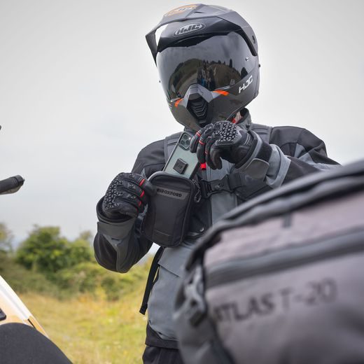 PŘÍDAVNÁ KAPSIČKA NA BATOHY ATLAS, OXFORD (ČERNÁ, OBJEM 0,8L)