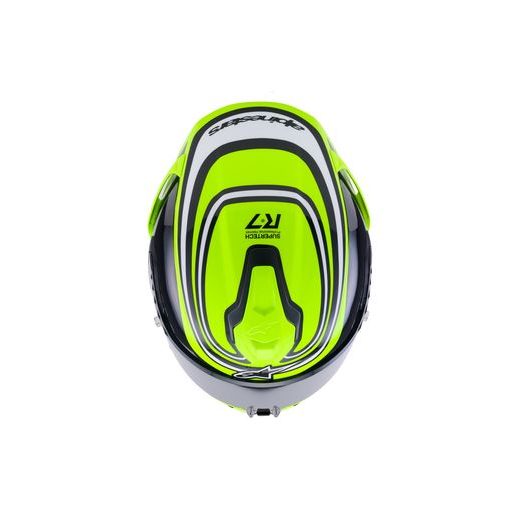 PŘILBA S-R7 ZEAL, ALPINESTARS (ŽLUTÁ FLUO/ČERNÁ/BÍLÁ) 2026