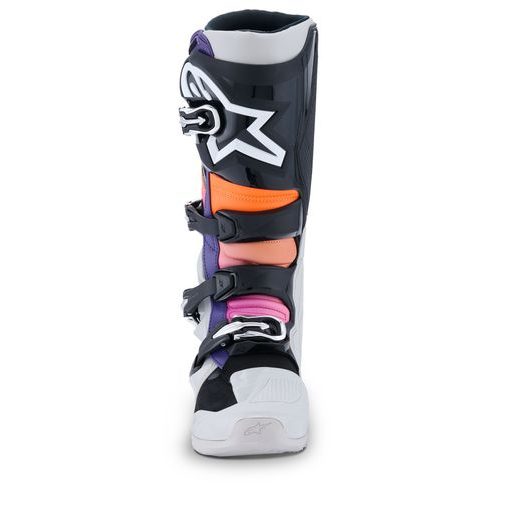 BOTY TECH 7, ALPINESTARS (ČERNÁ/SVĚTLE ŠEDÁ/ORANŽOVÁ FLUO/GRADIENT) 2026