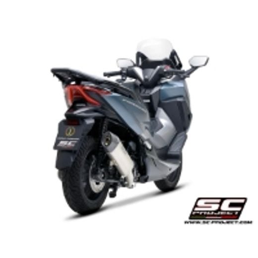 SC-PROJECT TITANOVÝ VÝFUK X-PLORER II GT E5 HONDA FORZA 350 (2021-2024)