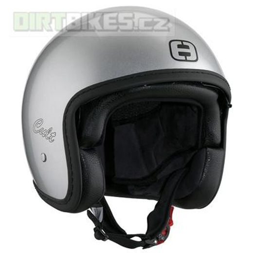PŘILBA SPEEDS CULT STŘÍBRNÁ LESKLÁ