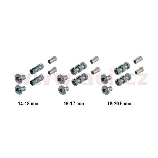 KRYTY PÁČEK HP1 SCRAMBLER, RTECH (ČERNÉ S ČERNOU ALU VÝZTUHOU, VČETNĚ MONTÁŽNÍ SADY)