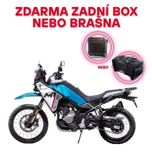 CFMOTO 450MT-RX ZEPHYR BLUE E5+ ZADNÍ BOX NEBO BRAŠNA ZDARMA