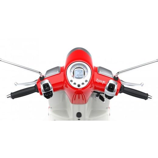 PEUGEOT DJANGO 125I HOT COLOR - FLAMINGO RED