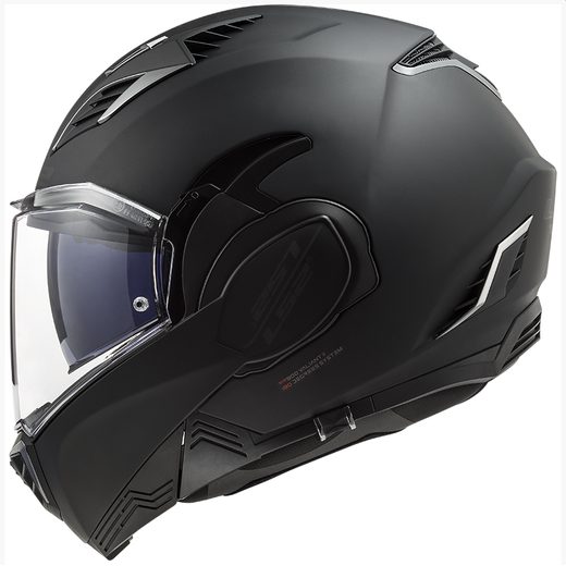 PŘEKLOPNÁ HELMA LS2 FF900 VALIANT II NOIR MATT BLACK