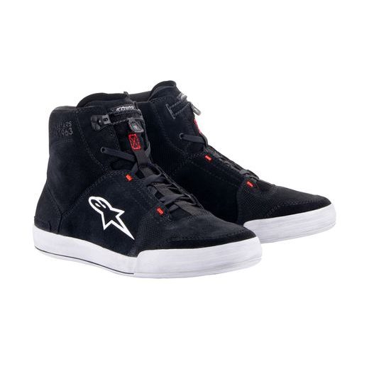 BOTY CHROME, ALPINESTARS (ČERNÁ/ŠEDÁ/ČERVENÁ FLUO) 2024