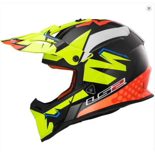 LS2 MOTOKROSOVÁ PŘILBA MX437 REPLICA ISAAC VINALES