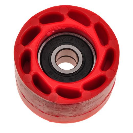 KLADKA ŘETĚZU HONDA, RTECH (ČERVENÁ, VNITŘNÍ PRŮMĚR 8 MM, VNĚJŠÍ PRŮMĚR 38 MM, ŠÍŘKA 23 MM)