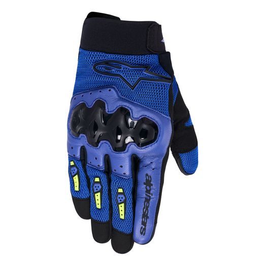 RUKAVICE MEGAWATT V2 AIR, ALPINESTARS (MODRÁ/ČERNÁ) 2027