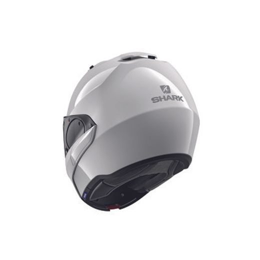 SHARK PŘEKLOPNÁ PŘILBA EVO ES BÍLÁ LESKLÁ