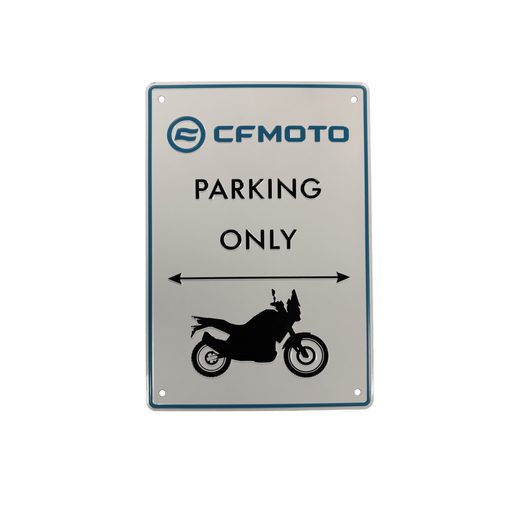 PLECHOVÁ CEDULE CFMOTO MOTO PARKING