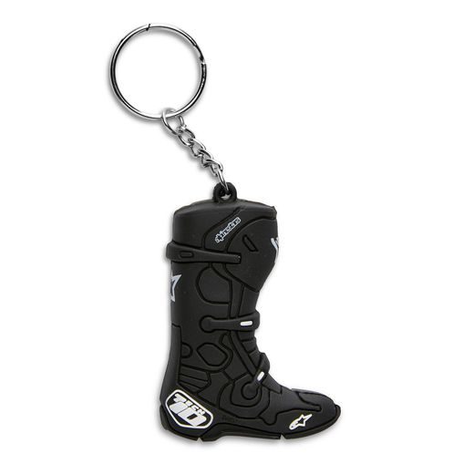 KLÍČENKA NEW TECH 10 BOOT, ALPINESTARS (ČERNÁ)