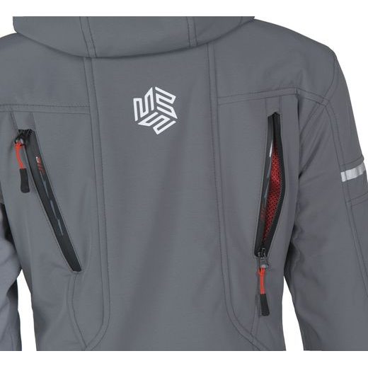MBW DÁMSKÁ SOFTSHELL MOTO BUNDA HANA GREY
