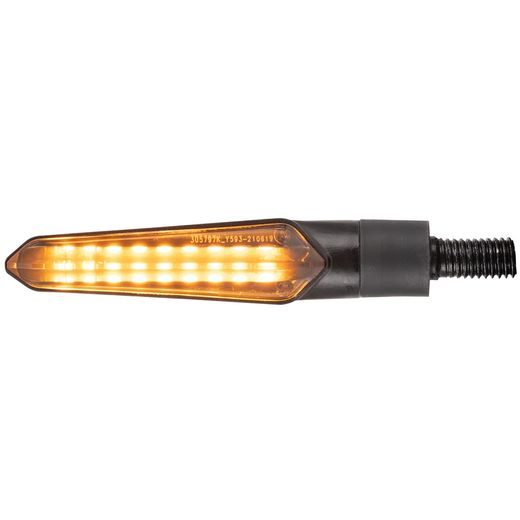 SEKVENČNÍ LED BLINKRY DARKHUNTER, OXFORD (TMAVÉ SKLO, SADA VČ. ODPORŮ, PÁR)