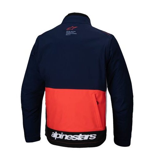 BUNDA LITE-DURA SOFTSHELL, ALPINESTARS (MODRÁ/ORANŽOVÁ/BÍLÁ) 2025