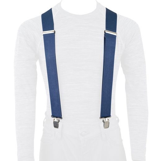 KŠANDY NAVY, OXFORD (TMAVĚ MODRÉ, ŠÍŘKA 50 MM, 4 PŘEZKY)