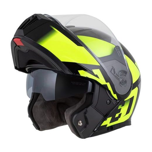 PŘILBA F19, ZED (ČERNÁ/ŽLUTÁ FLUO) 2025