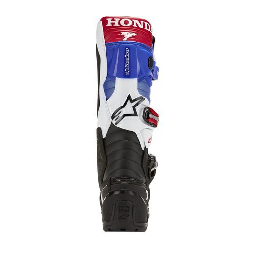 BOTY TECH 7 ENDURO DRYSTAR HONDA KOLEKCE, ALPINESTARS (ČERNÁ/BÍLÁ/MODRÁ/ČERVENÁ) 2024