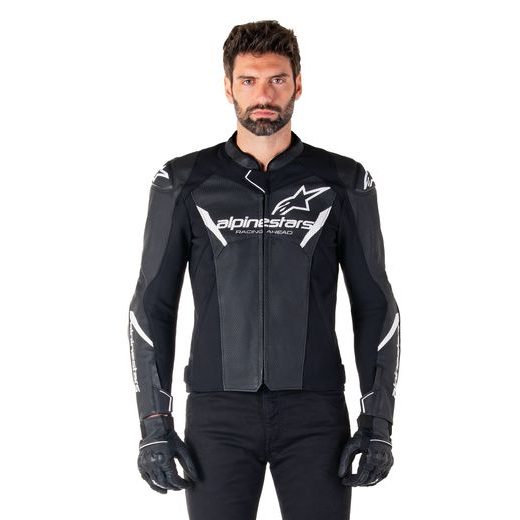 BUNDA FASTER 3 AIRFLOW, ALPINESTARS (ČERNÁ/BÍLÁ) 2025