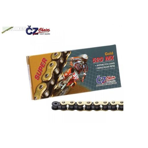 ČZ ŘETĚZ MX 520 GOLD 116ČL