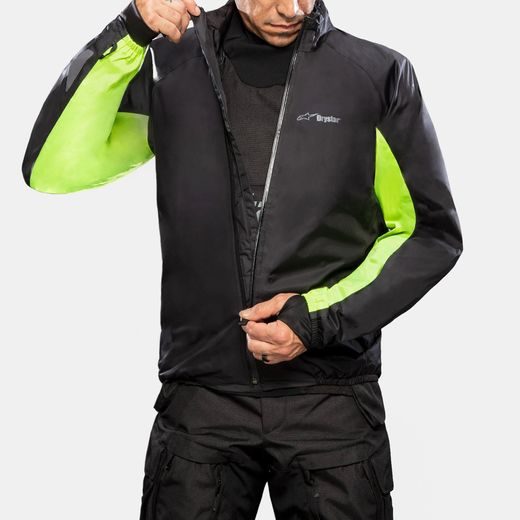 BUNDA HALO DRYSTAR, ALPINESTARS (ČERNÁ/ČERNÁ)
