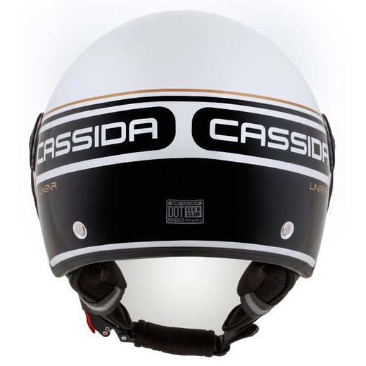 PŘILBA CASSIDA HANDY PLUS LINEAR (BÍLÁ PERLEŤ/ČERNÁ/ZLATÁ) 2023