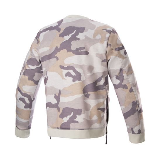 BUNDA LEGIT CREW FLEECE, ALPINESTARS (SVĚTLE ŠEDÁ CAMO) 2024