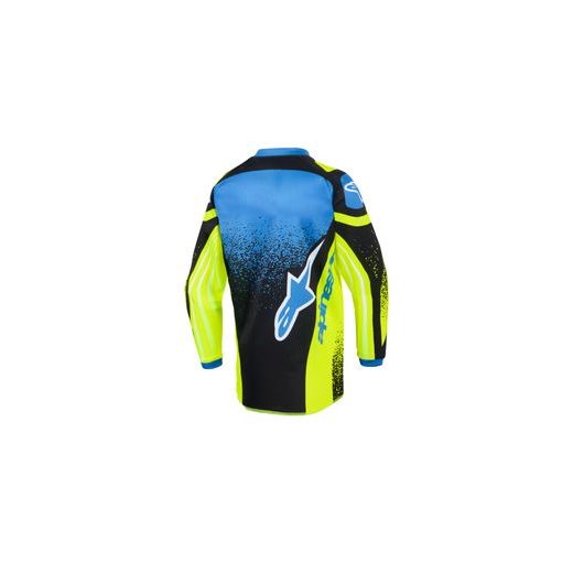 DRES RACER NOMUR KIDS, ALPINESTARS, DĚTSKÉ (TMAVĚ MODRÁ/ŽLUTÁ FLUO/ČERNÁ) 2026