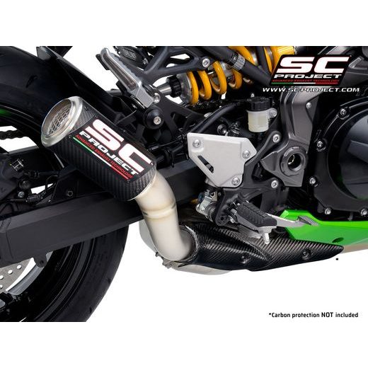 SC-PROJECT KAWASAKI Z900 (2020-2024) E5 S1 CR-T TLUMIČ CARBON