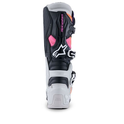 BOTY TECH 7, ALPINESTARS (ČERNÁ/SVĚTLE ŠEDÁ/ORANŽOVÁ FLUO/GRADIENT) 2026