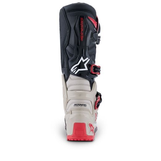 BOTY TECH 7 ENDURO, ALPINESTARS (ČERNÁ/SVĚTLE ŠEDÁ/ČERVENÁ) 2026