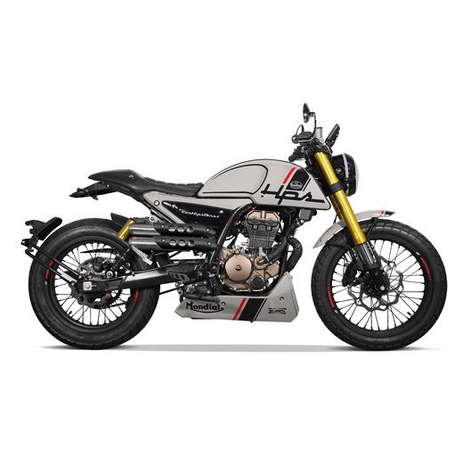 F.B MONDIAL HPS 125I ŠEDÁ