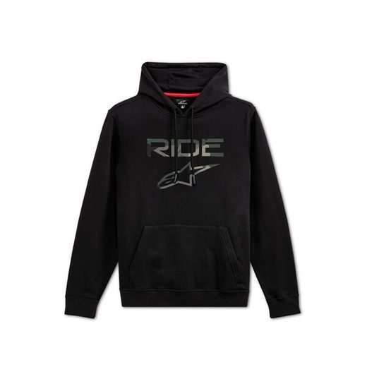 MIKINA RIDE 2.0 CAMO HOODIE, ALPINESTARS (ČERNÁ)