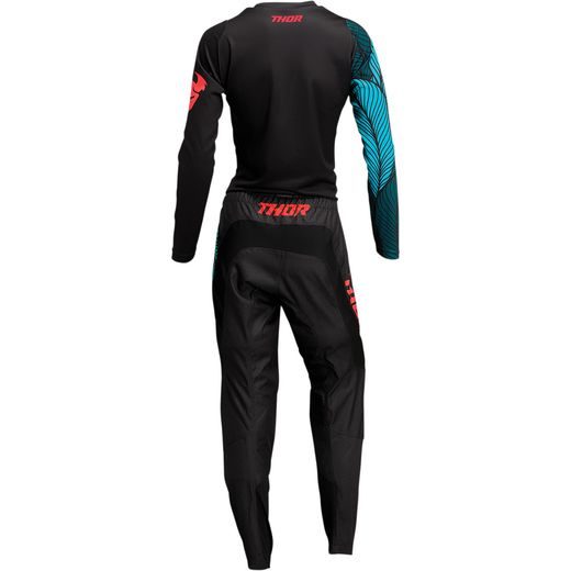 THOR DÁMSKÉ KALHOTY SECTOR URTH ČERNÁ/MODROZELENÁ