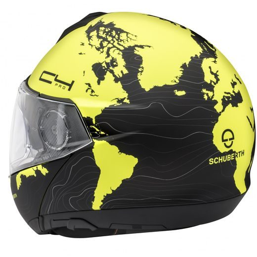 SCHUBERTH VÝKLOPNÁ PŘILBA C4 PRO MAGNITUDO YELLOW