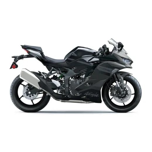 KAWASAKI NINJA ZX-4RR MY27 METALLIC MATTE GRAPHENESTEEL GRAY / METALLIC SPARK BLACK