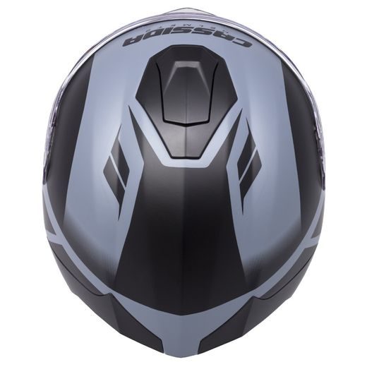 PŘILBA CASSIDA GT 2.0 IKON (ČERNÁ MATNÁ/ŠEDÁ, BALENÍ VČ. PINLOCK FOLIE)