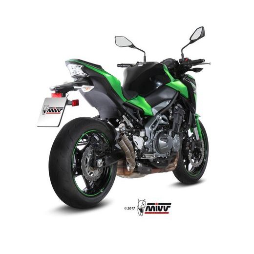 KONCOVKA VÝFUKU MIVV DOUBLE GUN FULL TITANIUM PRO KAWASAKI Z 900 (2017-2023)