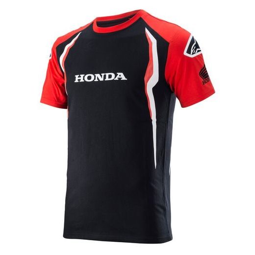 TRIKO HONDA, ALPINESTARS (ČERVENÁ/ČERNÁ)