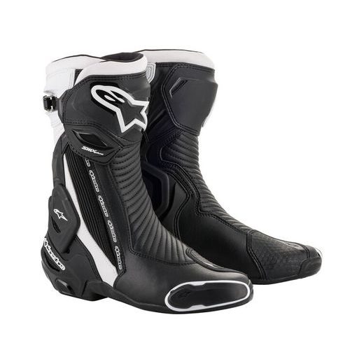 BOTY SMX PLUS 2, ALPINESTARS (ČERNÁ/BÍLÁ)