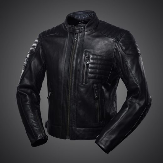 4SR KOŽENÁ BUNDA COOL JACKET (ČERNÁ)