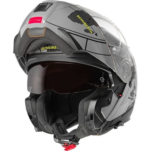 SCHUBERTH VYKLÁPĚCÍ MOTO PŘILBA C5 GLOBE GREY