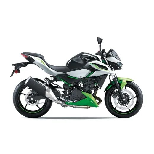 KAWASAKI Z500 SE MY27 PEARL BLIZZARD WHITE / CANDY LIME GREEN TYPE 3 / EBONY