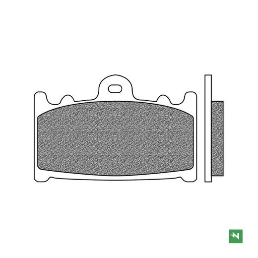 BRZDOVÉ DESTIČKY, NEWFREN (SMĚS ROAD TOURING SINTERED) 2 KS V BALENÍ