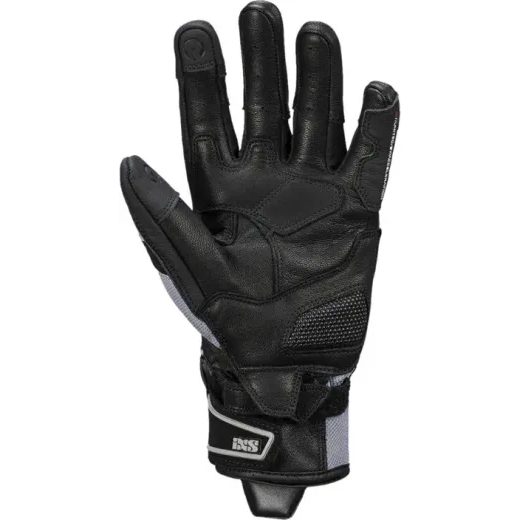 IXS DÁMSKÉ MOTO RUKAVICE RAPID-AIR 1.0 ČERNO SVĚTLE ŠEDÁ 