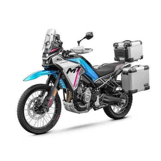 CFMOTO 800MT HLINÍKOVÉ KUFRY - STŘÍBRNÉ SADA TŘI KUSY