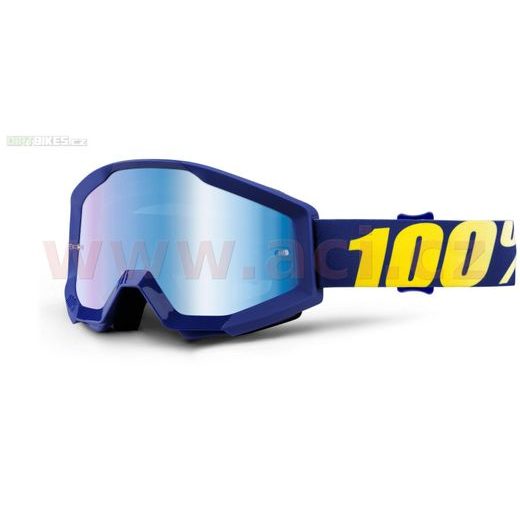 100% BRÝLE STRATA ARKON - USA (STŘÍBRNÉ CHROM PLEXI S ČEPY PRO SLÍDY)