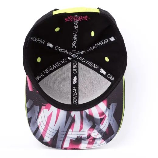 PITCHA KŠILTOVKA FSP SNAPBACK HAT BLACK NEON
