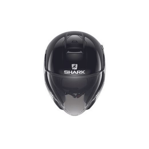 PŘILBA OTEVŘENÁ SHARK CITYCRUISER DUAL BLANK BARVA ČERNÁ/ŠEDÁ